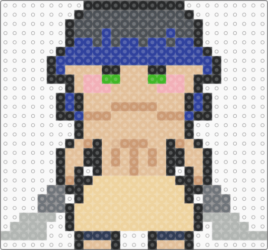 Inosuke Fuse Bead Patterns - Gallery - Kandi Pad | Kandi Patterns, Fuse ...
