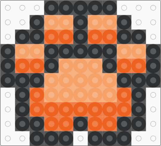 Cat Paw Orange - black,orange,cat,paw,kitty,animal,meow