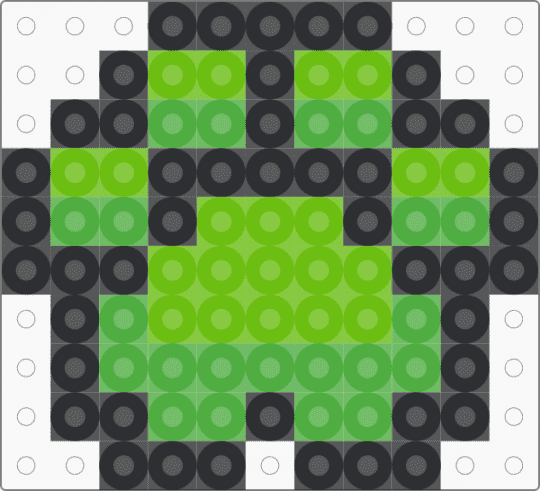 Cat Paw Green - black,green,cat,paw,kitty,animal,meow
