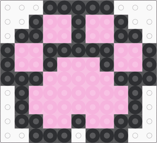 Cat Paw Black/Pink - black,pink,cat,paw,kitty,animal,meow