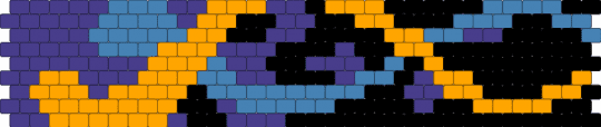 Deoyxs themed strip - purple,orange