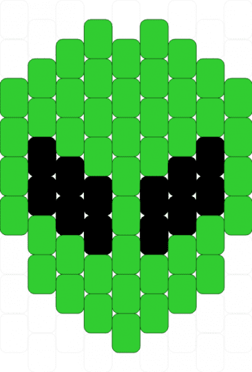Alien Charm - green