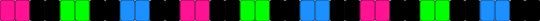 Concept for tornado cuff 36 - pink,green,light blue