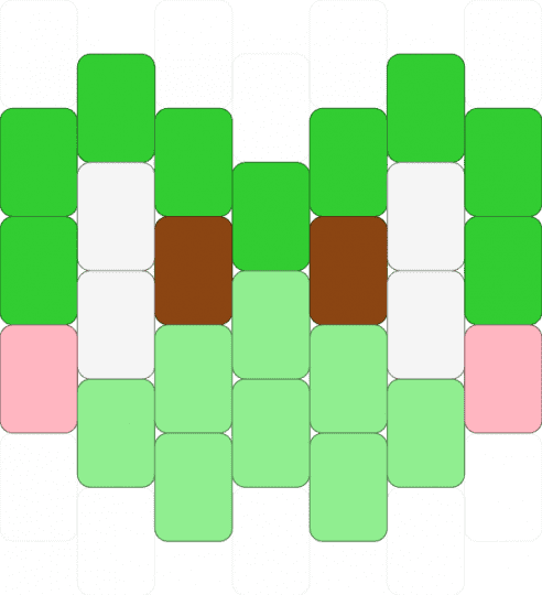 Ribbit - teal,green,tadc,kandi,theamazingdigitalcircus
