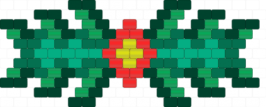 Little Christmas Bowtie Thingy - green,teal,xmas,bowtie,christmas,holly,leaf,leaves