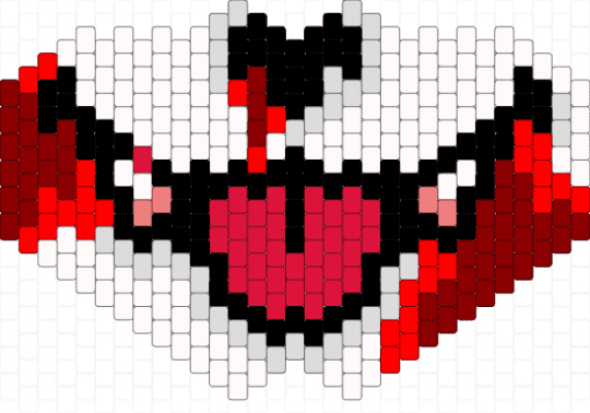 Token mask (remixed) - red,white