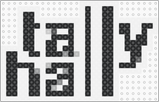 Tallyhall logo woah - white,beige,gray