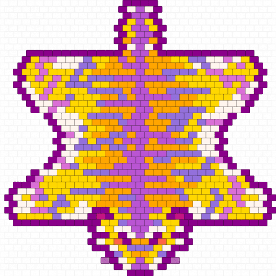 Tiger pannel - pink,yellow,tiger