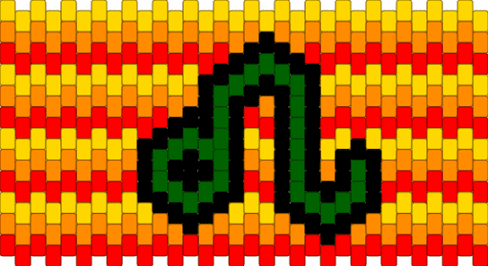 homestuck nepeta - red,orange,yellow