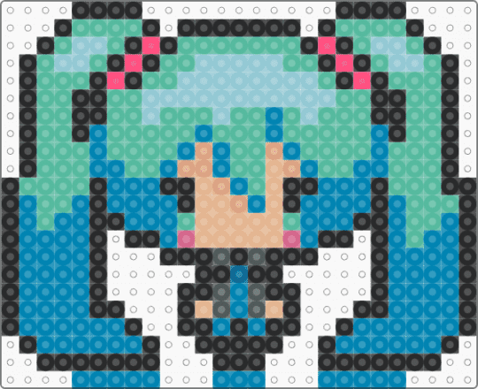 miku - light blue,teal