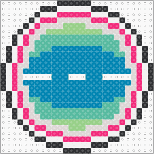 miku stand - teal,light blue