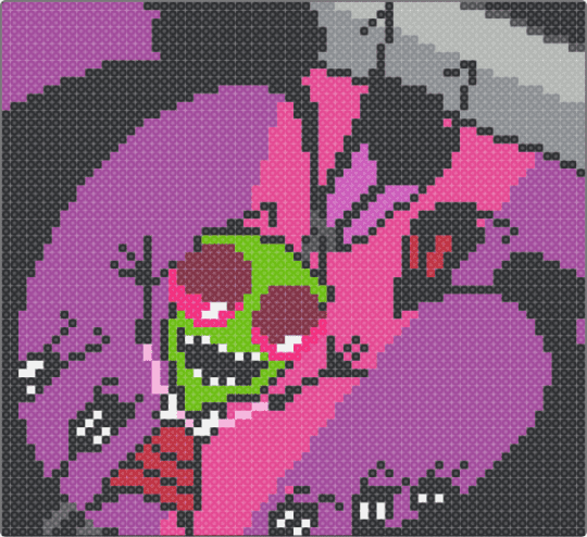 Invader Zim Poster !1!1!!1!1 - 2000s, cartoons, cotdoldschoolcartoons, emo, invader zim, pink, scene, scene kid, scenecore