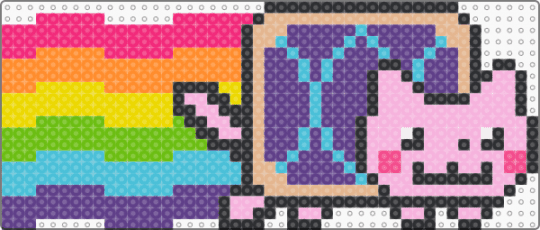 Wildberry Nyan Cat !!!!111!!!! xD - 2010s, cat, emo, light blue, memes, pink, pop tarts, purple, scene, scene kid, scenecore