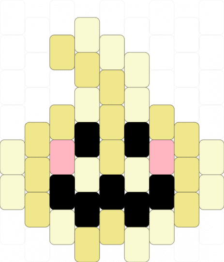 Kawaii Meringue Charm !! - yellow,cotdmeringue,kawaii,cutecore,food,dessert,kawaiicore,peyote stitch,cute