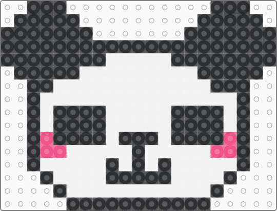 Panda !! - white,panda,black,animal,bear,cute,kawaii,charm