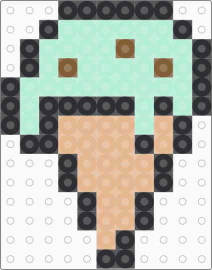 Melting Mint Ice Cream !! - beige, cotdtransitions, dessert, food, ice cream, light blue, melting, mint chocolate chip
