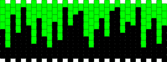 Slime Cuff !!1!1!!1! xD - black, cotdslimy, drippy, emo, green, neon, scene, scene kid, scenecore, slime