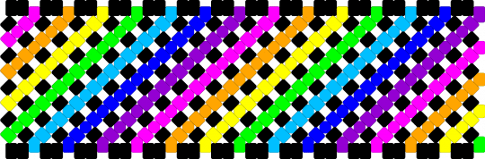 Rainbow Swirl X Base Cuff of DOOM !!!111!!! - purple,cotdswirls,rainbow,neon,colorful,scene,scene kid,scenecore,emo