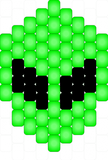 Glowy Alien !! - green,alien,cotdsciencefictionnovels,glow in the dark,space,peyote,glow,science fiction