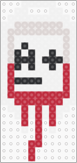 (TW: BLOOD) Blood Bag - white,red,beige,blood,cutegore,gore,bloody,weirdcore,gorecore,medical