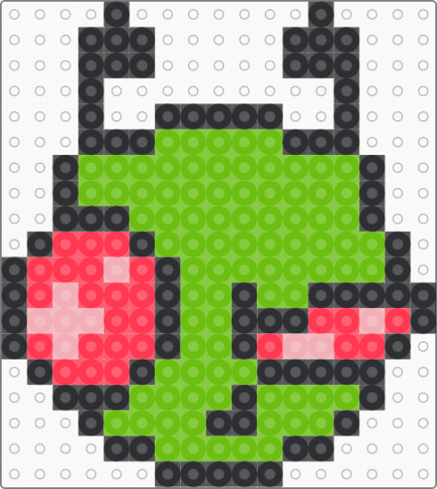 Silly Zim Charm !! x3 - green,scene,scenecore,emo,scene kid,zim,invader zim,jhonen vasquez