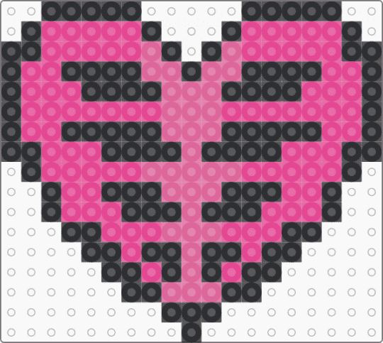 Pink Heart Ribcage - black,pink,ribcage,emo,scene,heart,bones,scene kid,goth
