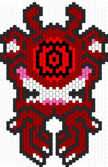 Rezztronics Panel !! :3 - red,rezz,subtronics,edm,dj,rezztronics,music,peyote stitch