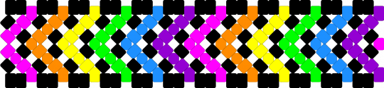 Arrow X Base Cuff !! x3 - black,yellow,green,purple,colorful,arrows,arrow,rainbow,scene,scenecore,emo,scene kid