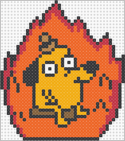 This is fine. (WIP) - animals, cotdfiery, dog, fiery, fire, flames, meme, memes, orange