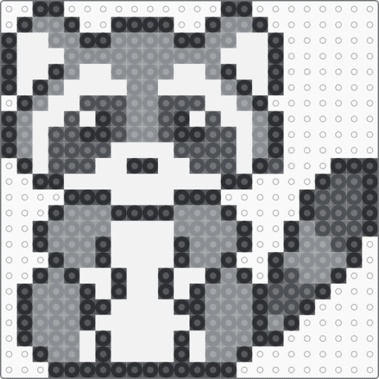 Raccoon - gray,white,cotdraccoons,therian,raccoon,raccoons,grey,animals,charm