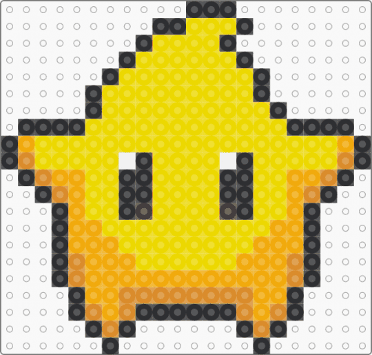 Luma ! - yellow,orange,mario,star,movie,mario galaxy,nintendo,luma,video game
