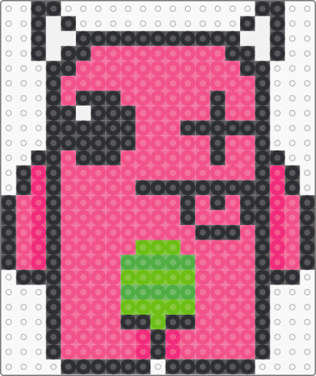 Scene Monster !! (Pink and Green) - pink,green,scene,scenecore,emo,scene kid,monster,cute