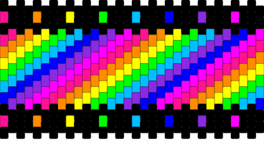 Random Scene Cuff !!! :3 - pink,purple,black,rainbow,scenecore,scene,scene kid,emo,colorful,neon