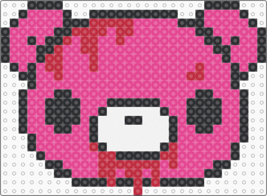 Gloomy Bear 1!!1!1!1!!! x3 - pink,scene,scenecore,scene kid,emo,bloody,cutecore,cutegore