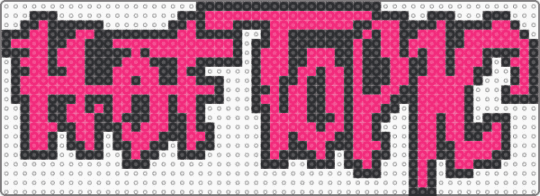 Pink Hot Topic Logo !!!!111!!!! - black,pink,scene,emo,scenecore,2000s,y2k,scene kid,goth,alt