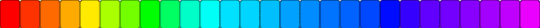 Gradient Rainbow Single !! - green,light blue,blue,purple,gradient,rainbow,single,colors,kandi