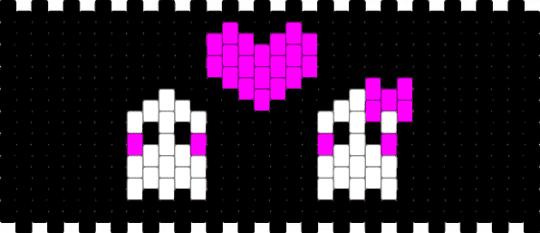 Ghost love !! - black,pink,white,ghost,spooky,halloween,holiday,scene,scenecore,scene kid,emo