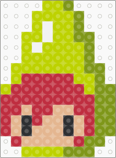 Pearteto. - fruit, fruits, green, kasane teto, music, pear, red, silly, teto, utau