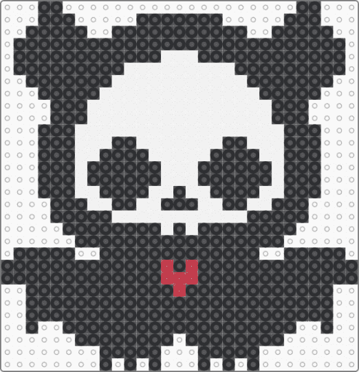 Diego the Bat (Skelanimals) - black,white,skelanimals,cotdbats,emo,scene,scenecore,scene kid,bats,spooky