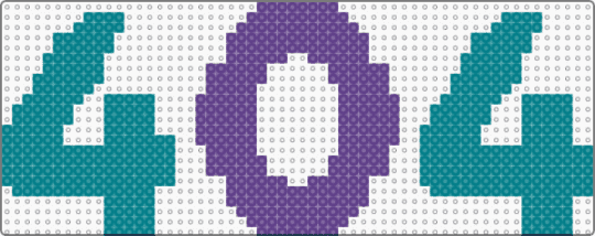 404 message from Kandipad - purple,teal,kandipad,404,error,perler,numbers,kp