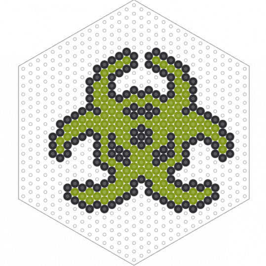 Biohazard !! (Green) - black,gold,green,biohazard,radioactive,toxic,scene,scenecore,emo,scene kid