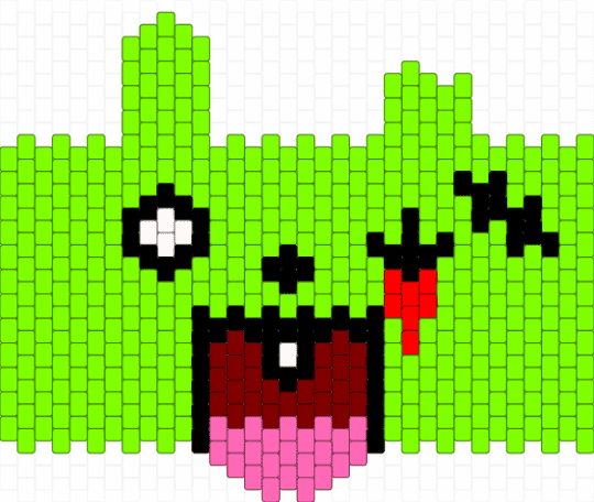 Zombeh Bunny - green,cotdcuteanimals,bunny,zombie,scene,emo,bloody,cute
