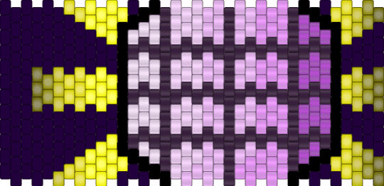 Dazzling Disco Cuff !! - black,pink,cotdglare,dazzle,disco,purple,glow,pearlescent,glow in the dark,yellow