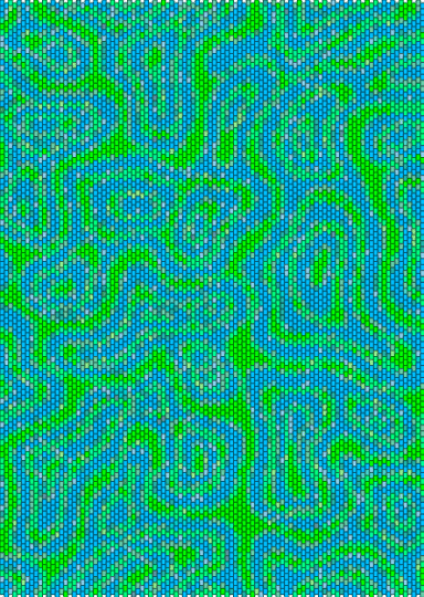 Distortion poster !! - light blue,teal,cotddistortion,blue,green,distortion,distorted,pattern