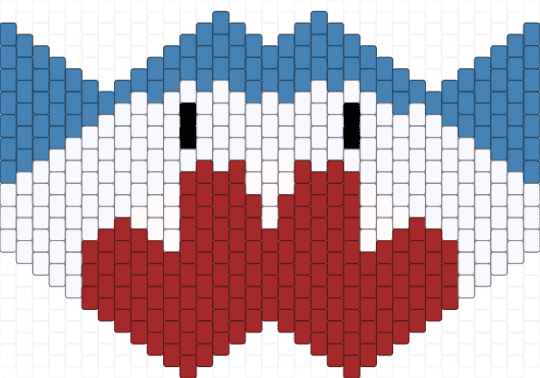 Shark mask ! - blue,red,shark,white,mask,animal,sea,fish,ocean