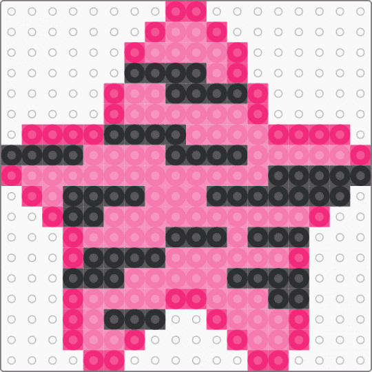 Zebra Star !! (Pink) - 2000s, animal print, black, colorful, cotdscenekidfashion, emo, pink, scene, scene kid, scenecore