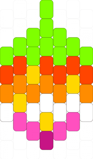 Lesbian Strawberry!! - green,red,orange,strawberry,lesbian,lgbt,lgbtq,fruit,peyote,pride,charm