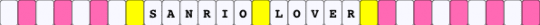 Sanrio lover single - white,pink,yellow,sanrio,hello kitty,kawaii,kawaiicore,cutecore,decora