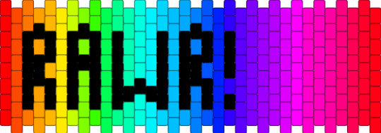 HOLY EYESTRAIN RAWR ! CUFF - red,teal,purple,pink,scene,scenecore,scene kid,emo,color spectrum,rainbow,colorful,myspace
