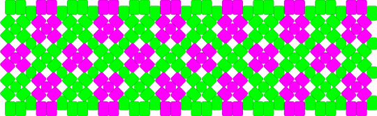 Green and Pink Checkered X Base Cuff !!! x3 - colorful, emo, green, neon, pink, scene, scene kid, scenecore